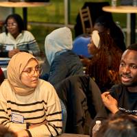 International Anchor Allies Winter 2026 First Mixer - a Navigator making a point